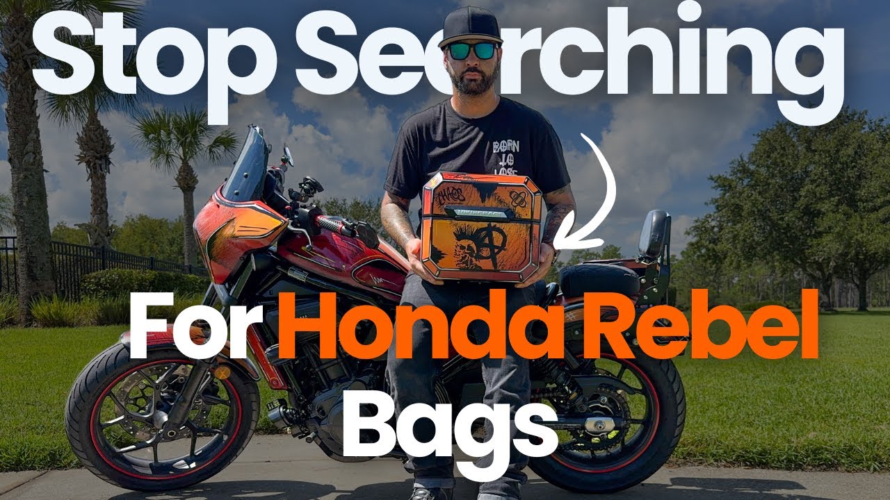 Вам пора перестать искать кофры Honda Rebel