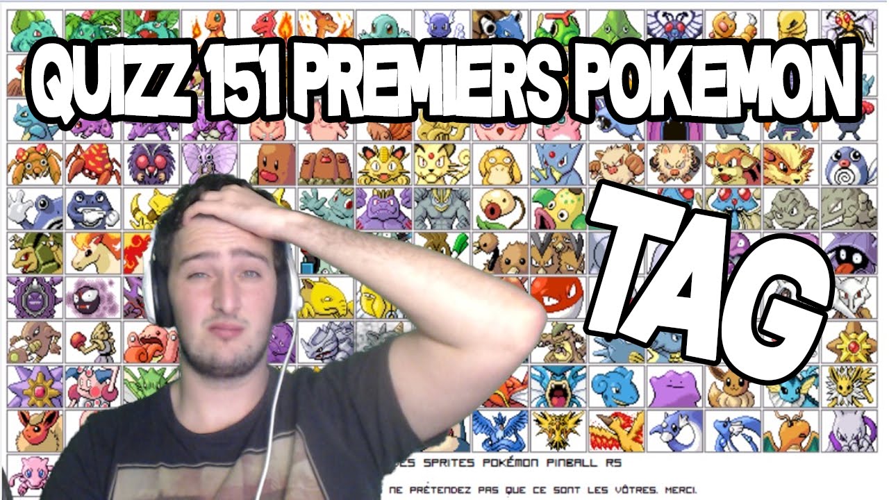 [TAG] DÉFI QUIZZ 151 POKEMON !