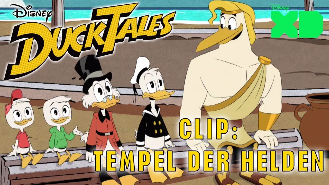 Disney XD | DUCK TALES - Clip: Tempel der Helden