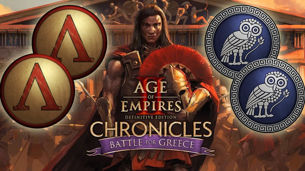 Age of Empires 2 DE Chronicles: Battle for Greece | Sparta vs Athens