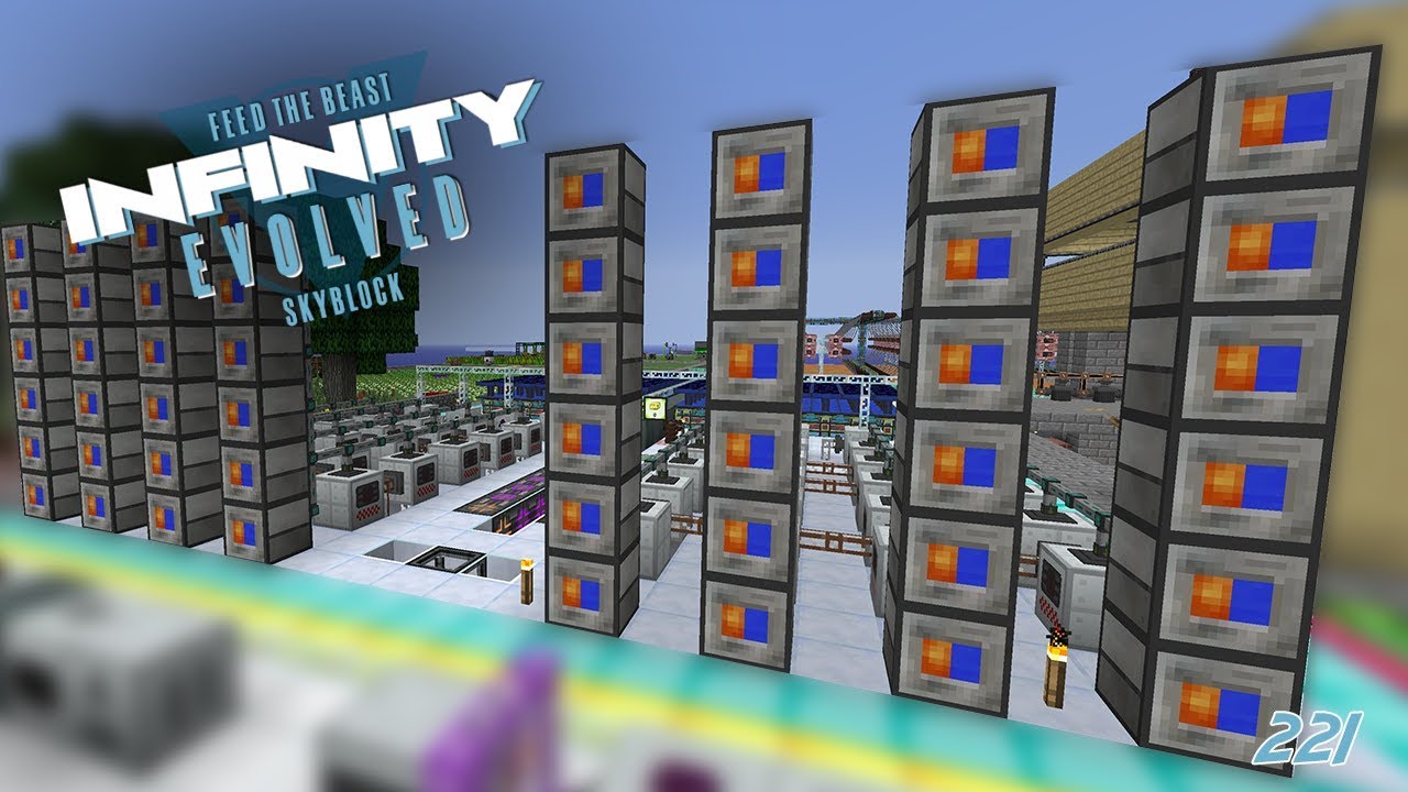 150 Scrap pro Sekunde 🎓 FTB Infinity Evolved Skyblock #221
