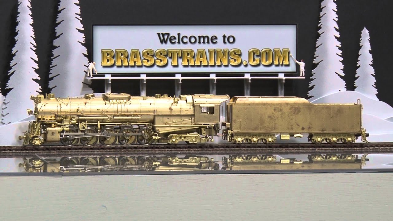 053287-HO Brass Model Train - Key Imports C&O 2-10-4 T-1 Texas #3032 - 1985 Run Unpainted