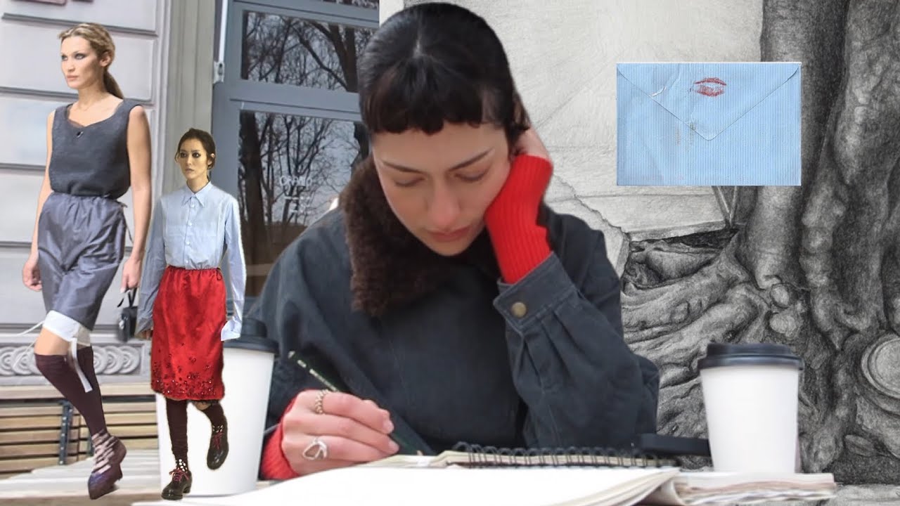 Working on my art project + Milan Fashion Week