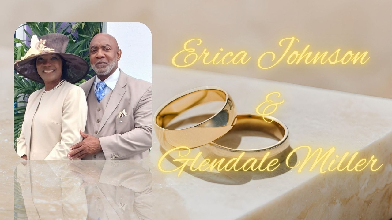 Wedding ceremony of Erica Johnson & Glendale Miller February 20th, 2026