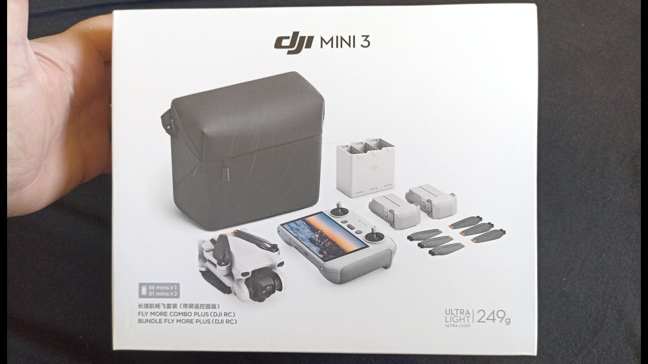 DJI MINI 3 FLY MORE PLUS  - COM DJI RC