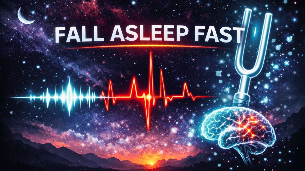 963 Hz Deep Sleep Frequency | Black Screen for Insomnia & Total Mind Relaxation