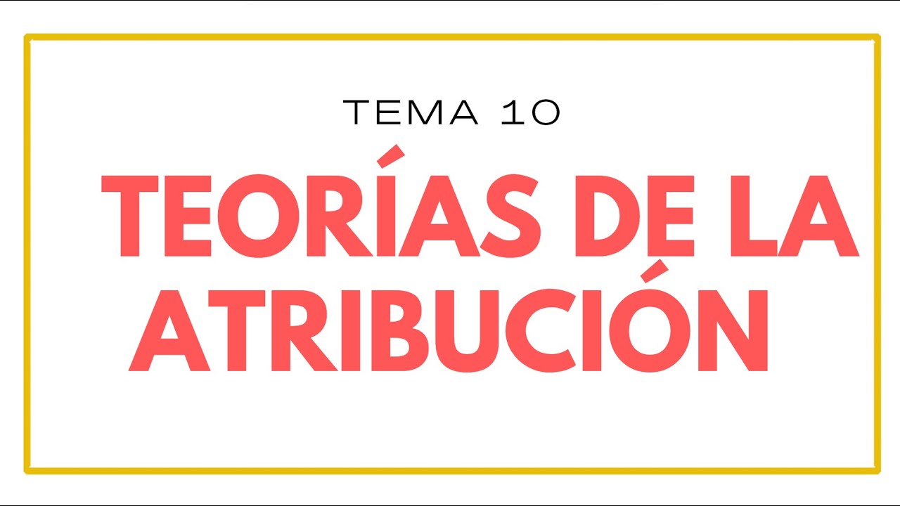 Teor&iacute;as de la atribuci&oacute;n | Psicolog&iacute;a Social | Psicolog&iacute;a en podcast