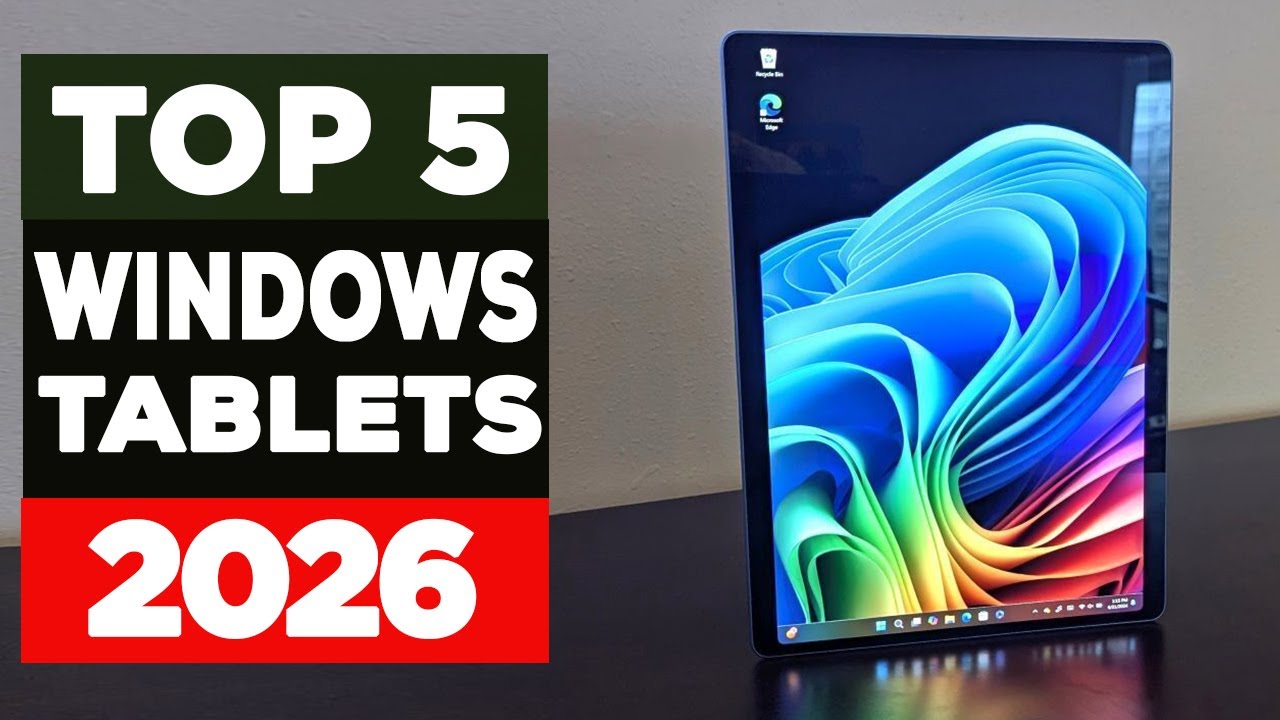 Top 5 BEST Windows Tablets in 2025 - Ipad Alternatives!