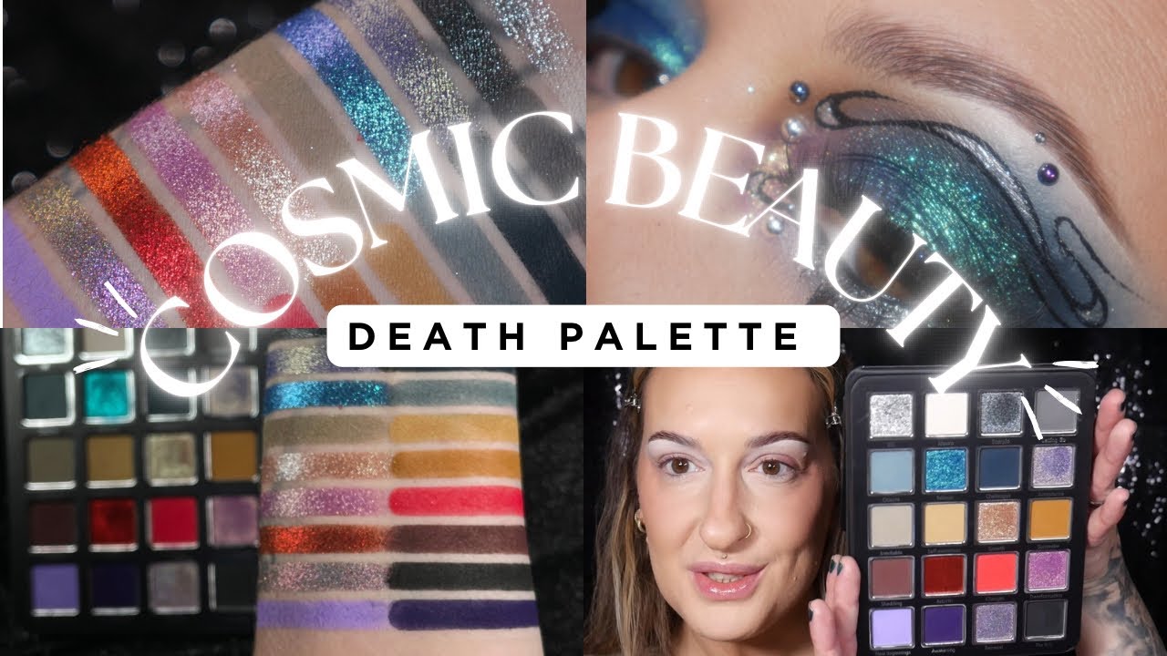 *NEW* COSMICBEAUTY DEATH palette *first impressions* 