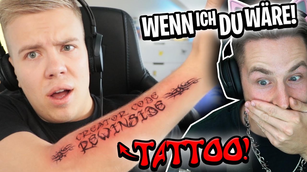 WENN ich DU WÄRE.... Tätowierst du dir MEINEN CREATORCODE! mit AviveHD!