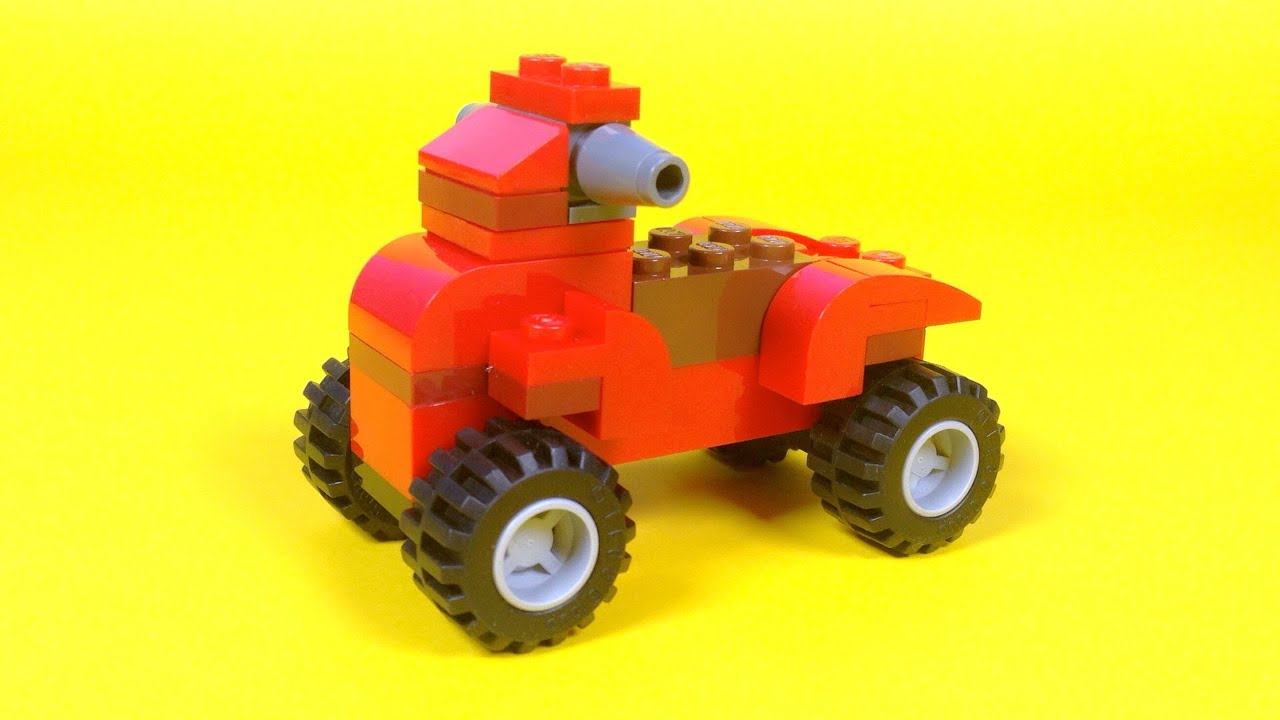 Lego Quad Bike Building Instructions - Lego Classic 10696 
