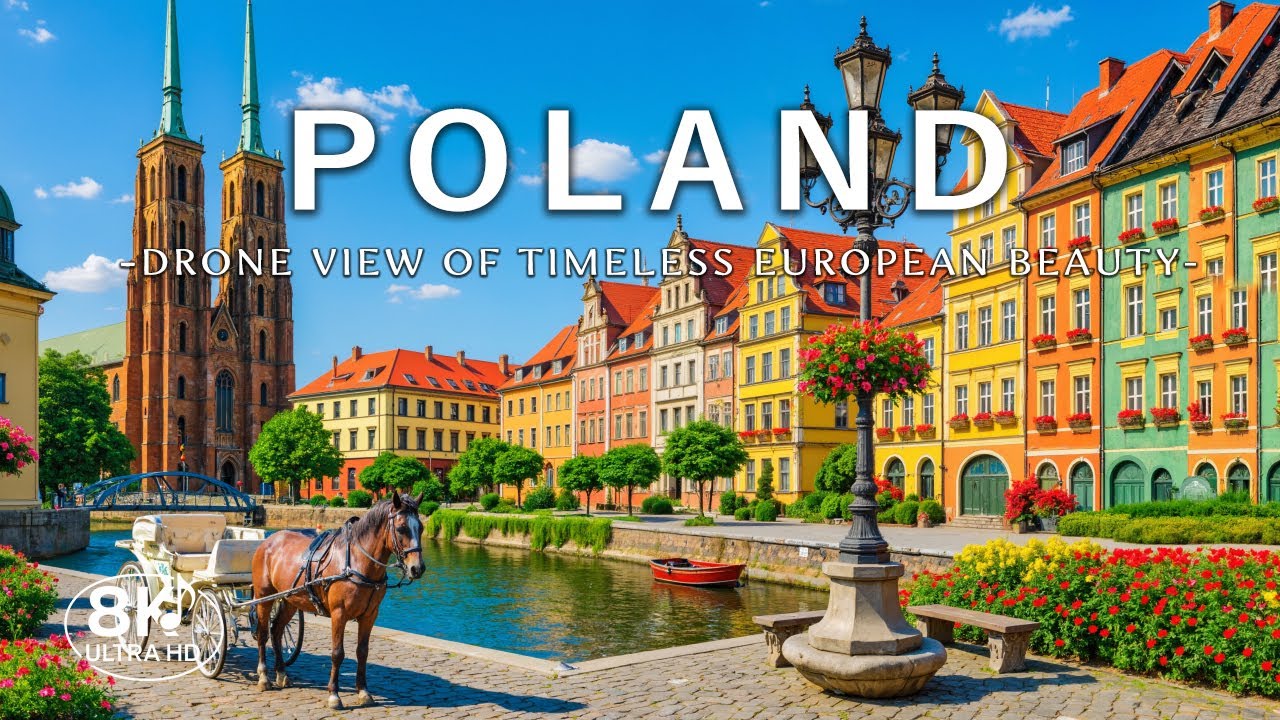 Poland 8K | Scenic Travel Film with Krakow, Tatra Mountains & Medieval Towns