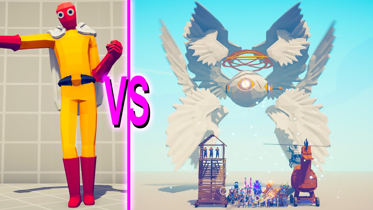 SAITAMA vs HIDDEN UNITS Team - Totally Accurate Battle Simulator TABS