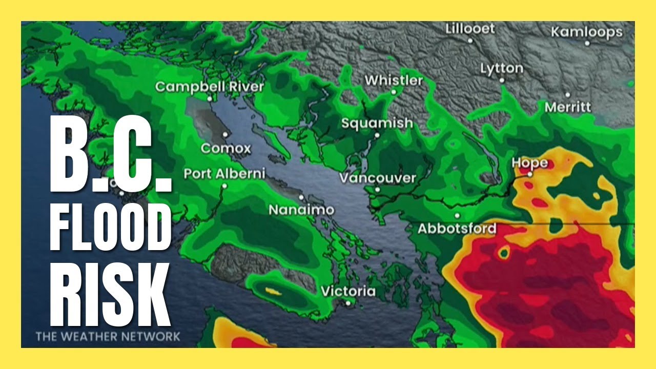 Atmospheric River Triggers Flood Warnings in British Columbia | #forecast