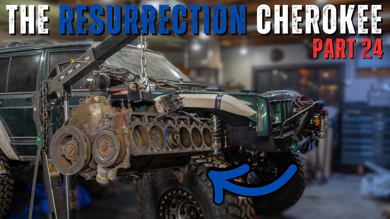 The STRONGEST Motor Mounts For The 4.0? Jeep Cherokee XJ One Ton Swap