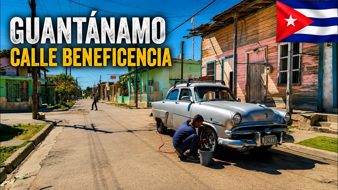 La Vida Diaria en CUBA: Caminata por Guantánamo (Calle Beneficencia) 🚶‍♂️