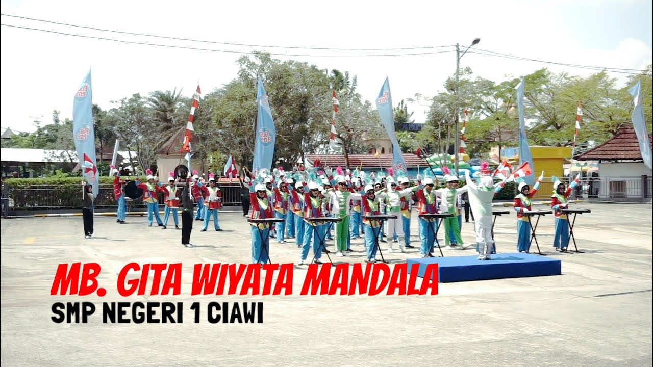 Marching Band Gita Wiyata Mandala SMP Negeri 1 Ciawi di Ampera Waterpark 2023