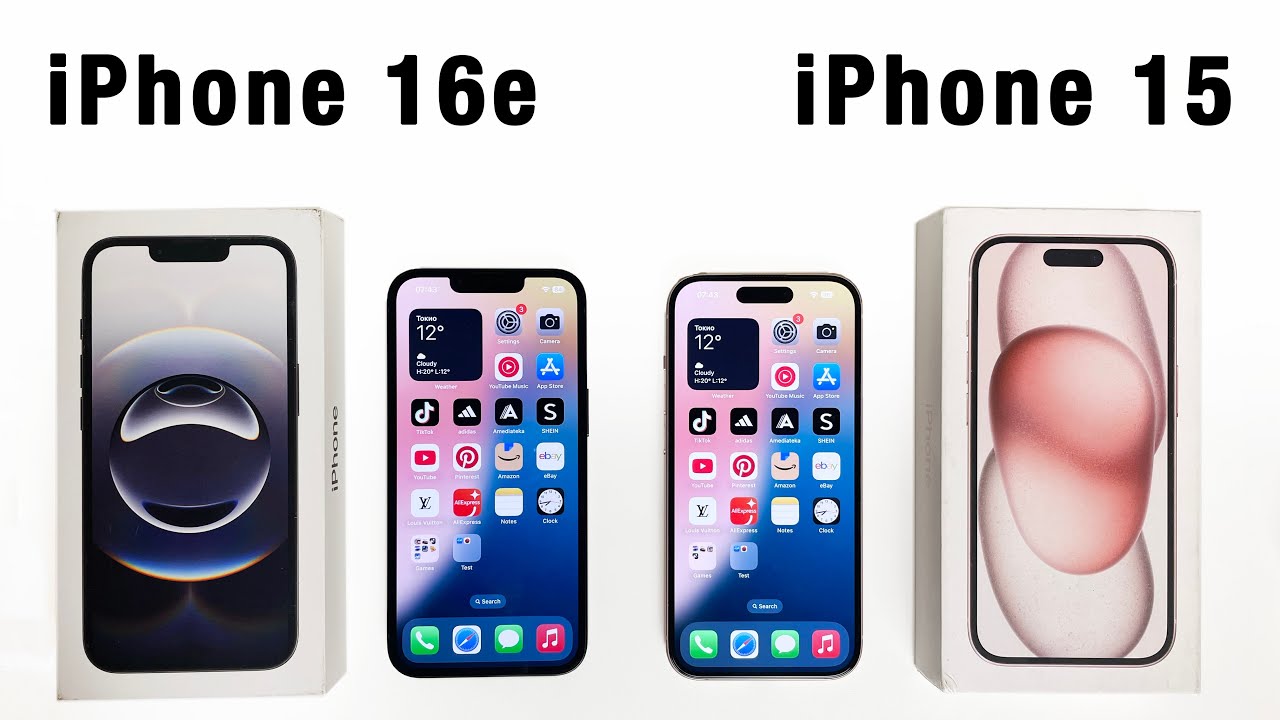 iPhone 16e vs iPhone 15 SPEED TEST in Real time