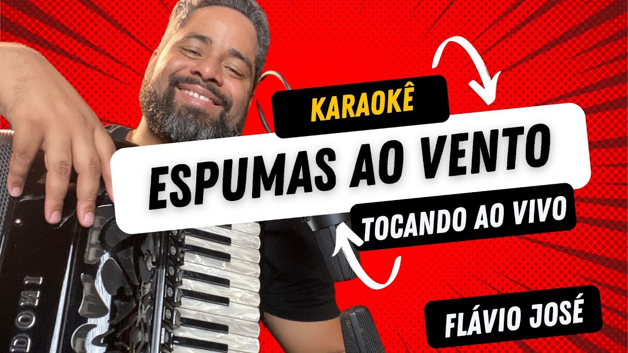 Espumas Ao Vento (Karaokê) Léo Lima Sanfoneiro tocando ao vivo