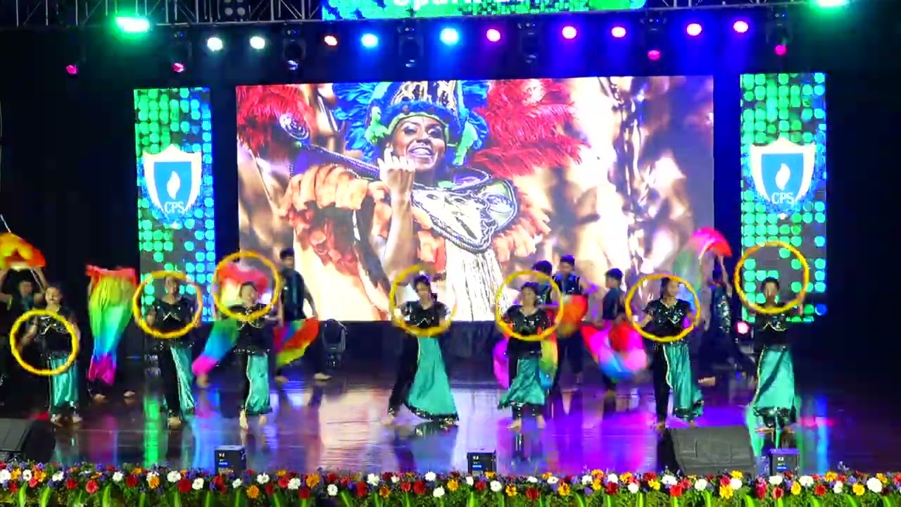 International dance by Grade 5 & 6