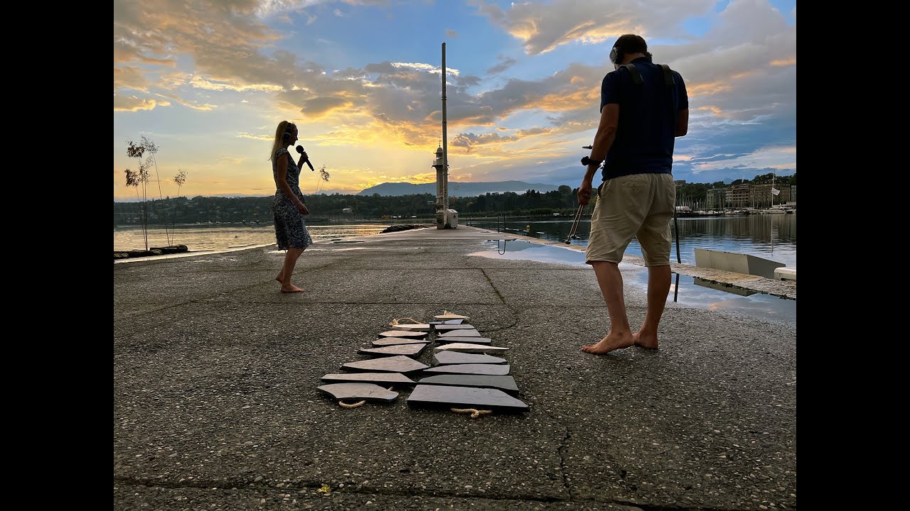 Le Chant des Lieux aux Aubes musicales, Bains des Pâquis, Genève