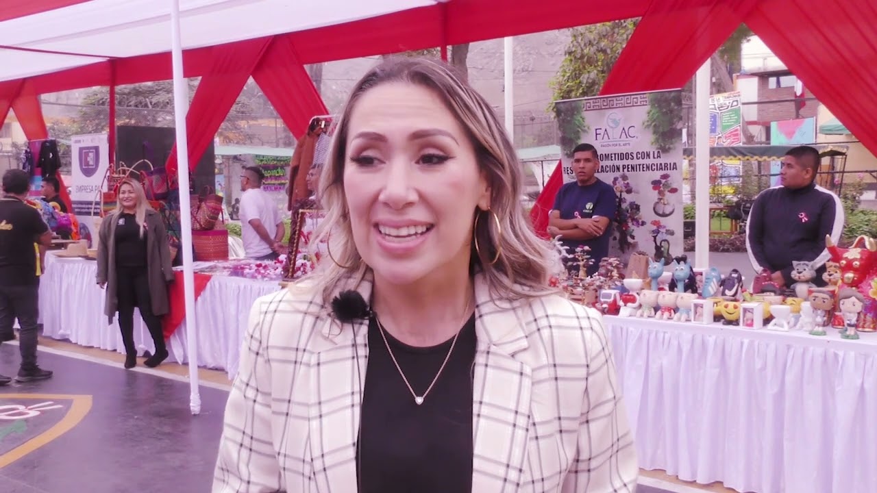 D&iacute;a de la Resocializaci&oacute;n: Angie Ch&aacute;vez, cantante de salsa
