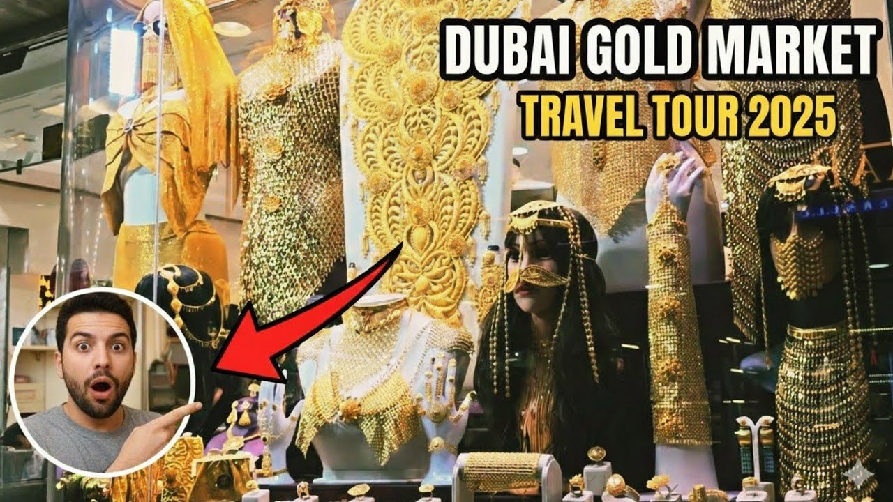 Dubai Gold Market Today 🏆 | Live Gold Prices at Deira Gold Souk