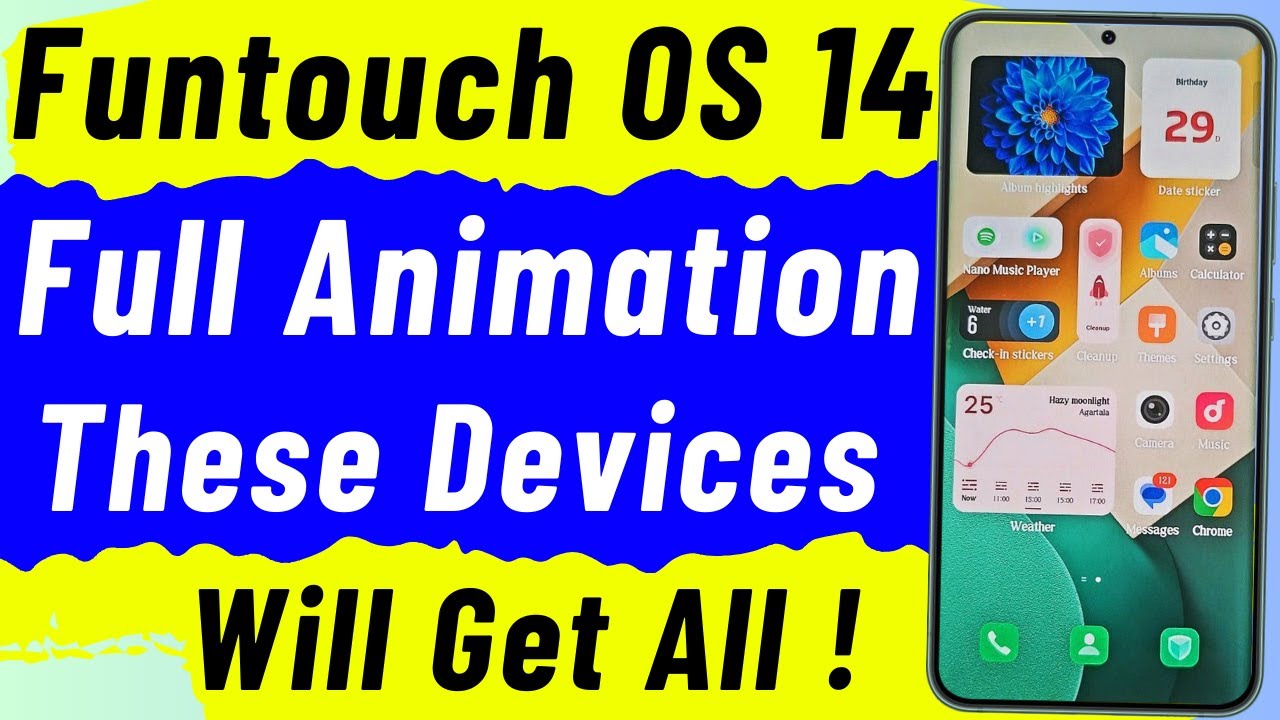 Funtouch OS 14 Full Animation & Smoothness For These Devices | vivo android 14