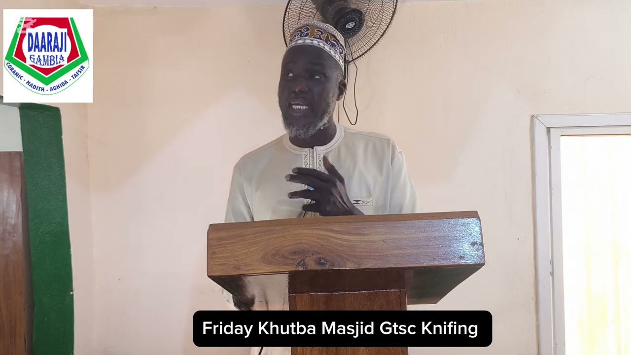 Friday Khutba Masjid Gtsc Knifing 