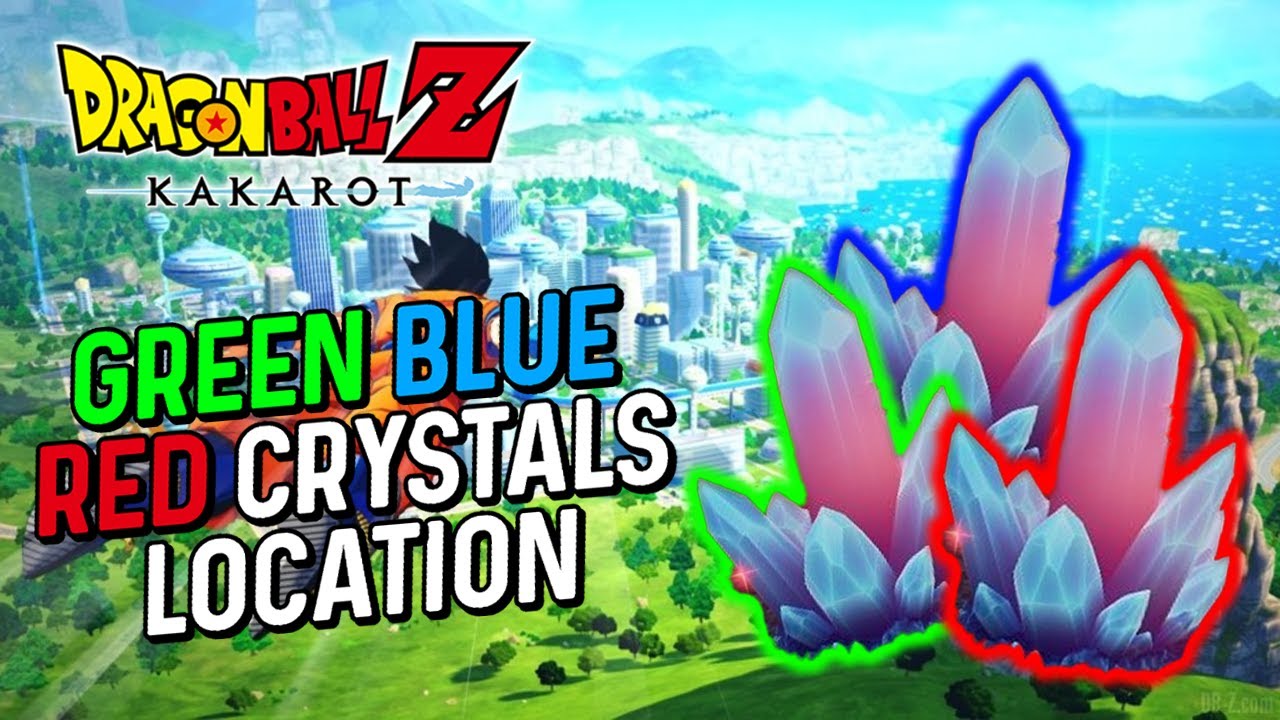 Dragon Ball Z Kakarot WHERE TO FIND RED, GREEN & BLUE CRYSTALS