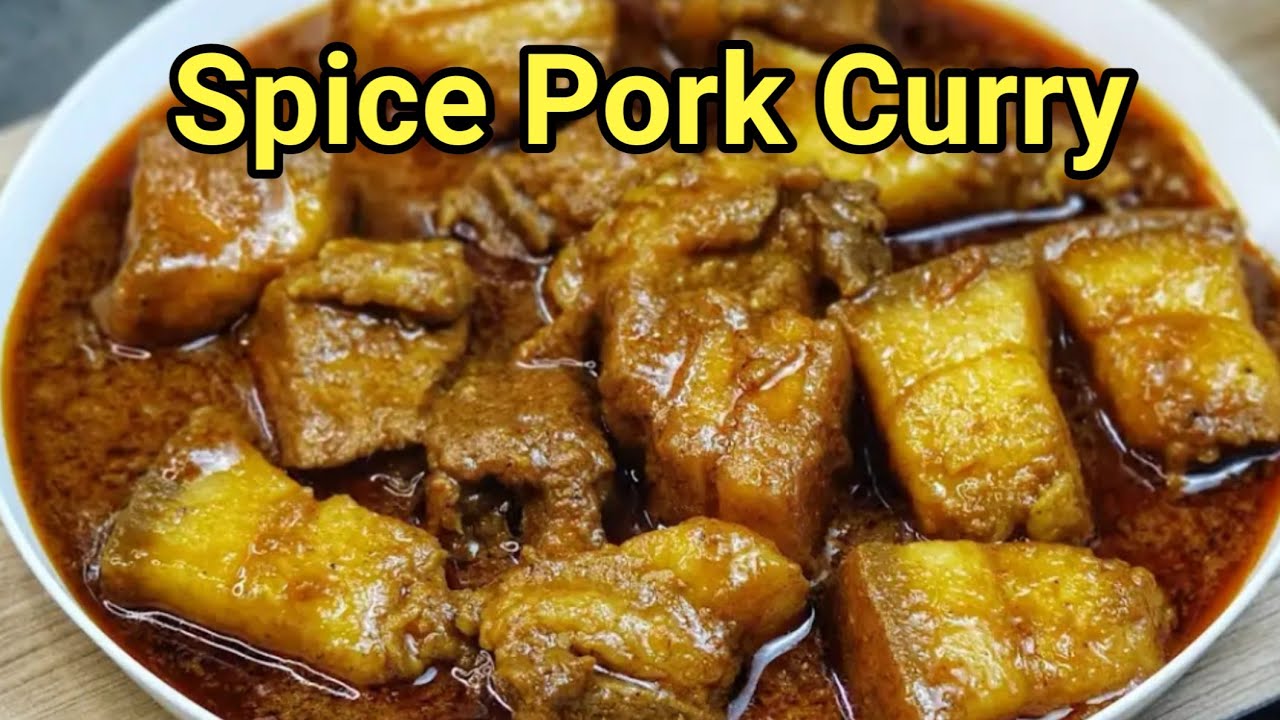 Spice Pork Recipe | Pork Curry Recipe Village Style |  Nepali Pork Recipe 