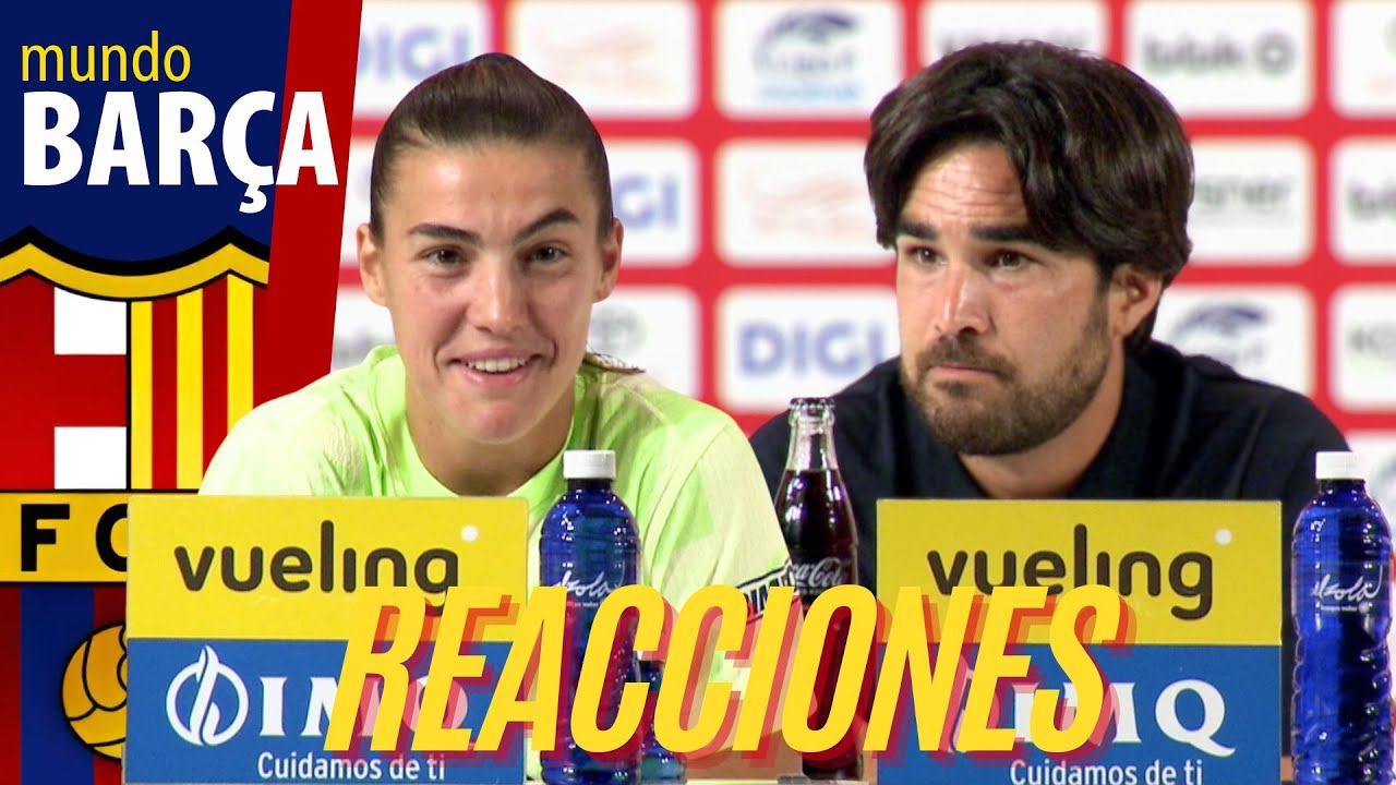 GOLEADA HISTÓRICA del Barça femenino en San Mamés (1-8) | Reacciones de Pere Romeu y Patri Guijarro