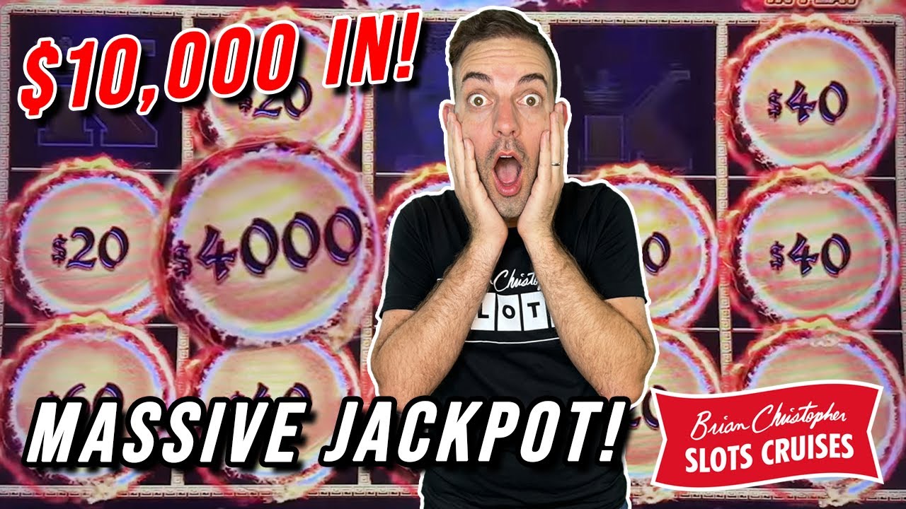 🔴 I put in $10,000 and Hit A MASSIVE JACKPOT! 🚢 BCSlots Cruise