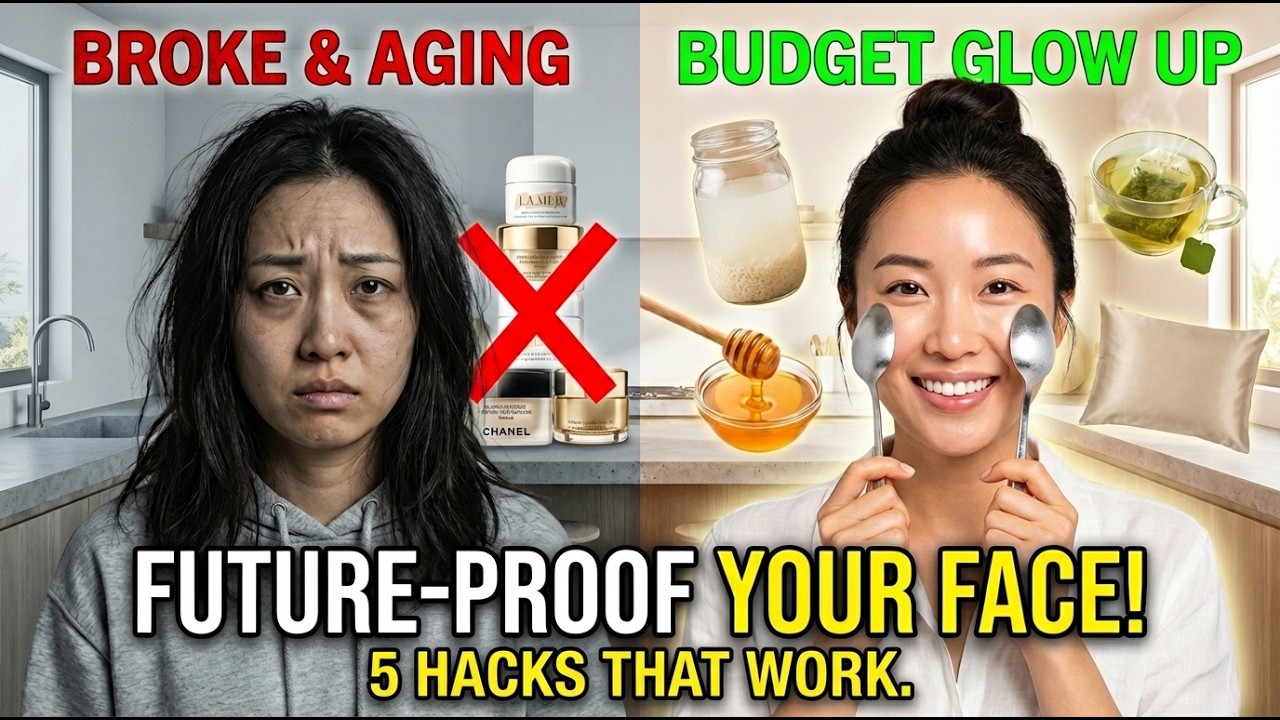 Stop Buying Expensive Skincare! 5 Household Hacks to Future-Proof Your Face