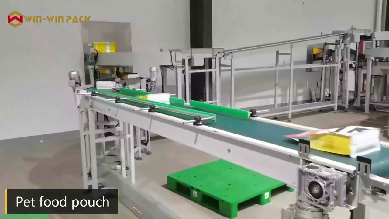 WIN-WIN PACK Pet food automatic packaging/Delta robot/High-speed robotic arm