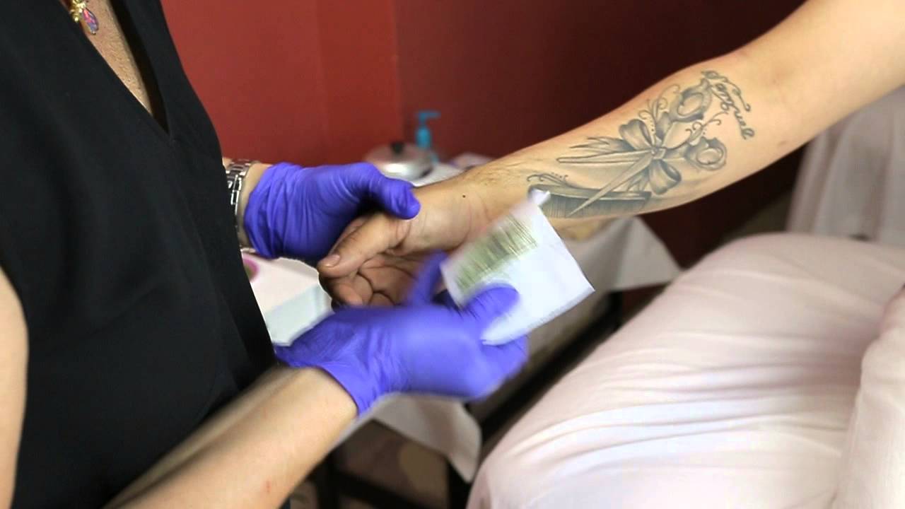 Men's arm wax