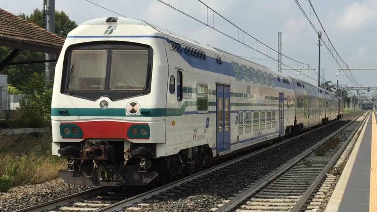 Un super traffico di treni autunnali alla stazione di Cesena:Con macchinisti simpaticissimi!