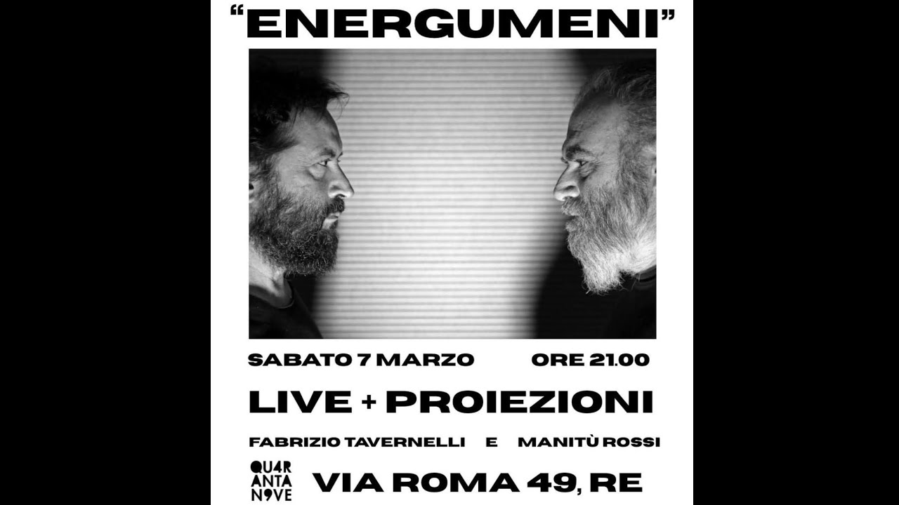 Energumeni 7 live @ Spazio Quarantan9ove - Reggio Emilia