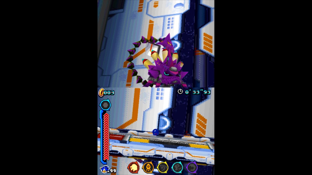 Sonic Colors DS - Nega Wisp Armor (Final Boss) Full HD 4K 60 FPS
