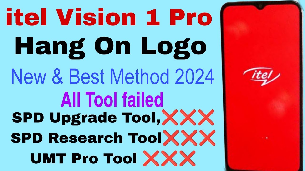 itel Vision 1 Pro Flashing Without Any Erorr/ itel L6502 Hang On Logo solution