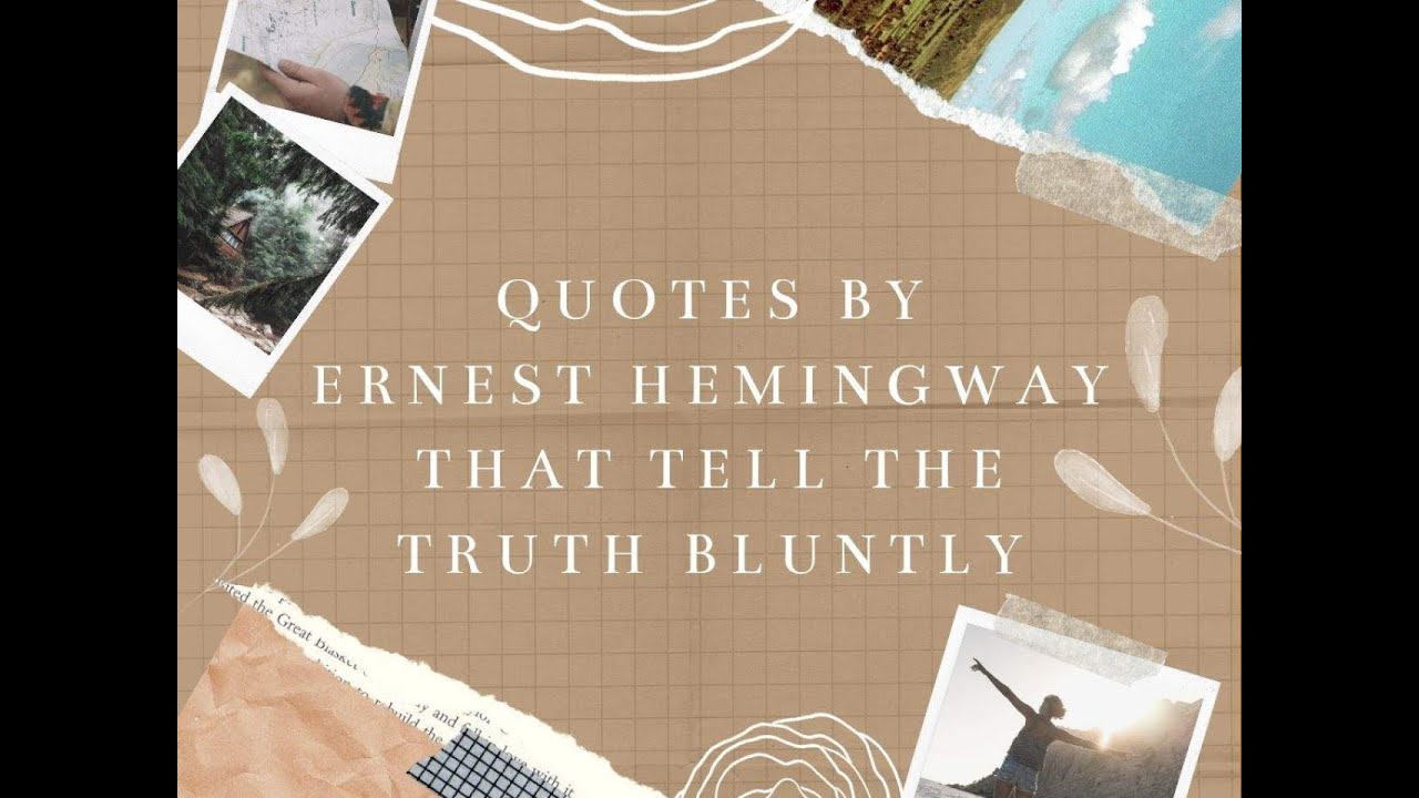 Quotes by Ernest Hemingway that are profoundly blunt and laconic  | The Times of India