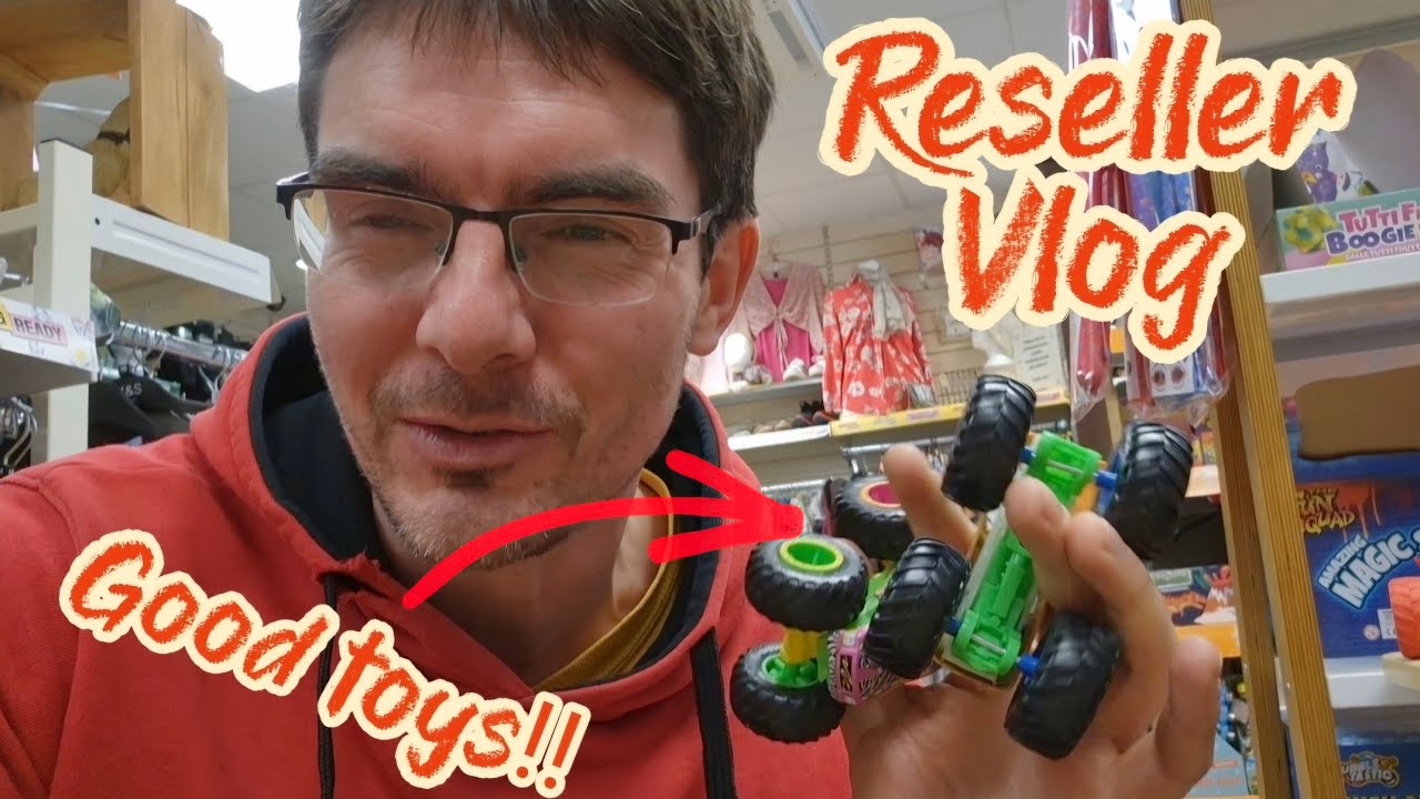 I found some GOOD TOYS today in the charity shop... reselling vlog