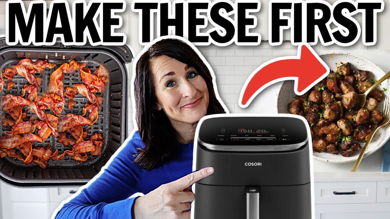 New Air Fryer? 10 Foolproof Recipes You Need To Make First - Beginner? Start Here