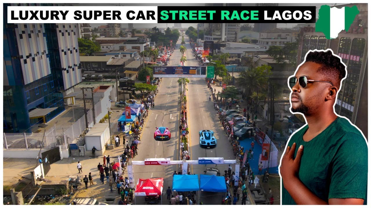 Luxury SUPER-CAR Street Racing In Lagos Nigeria