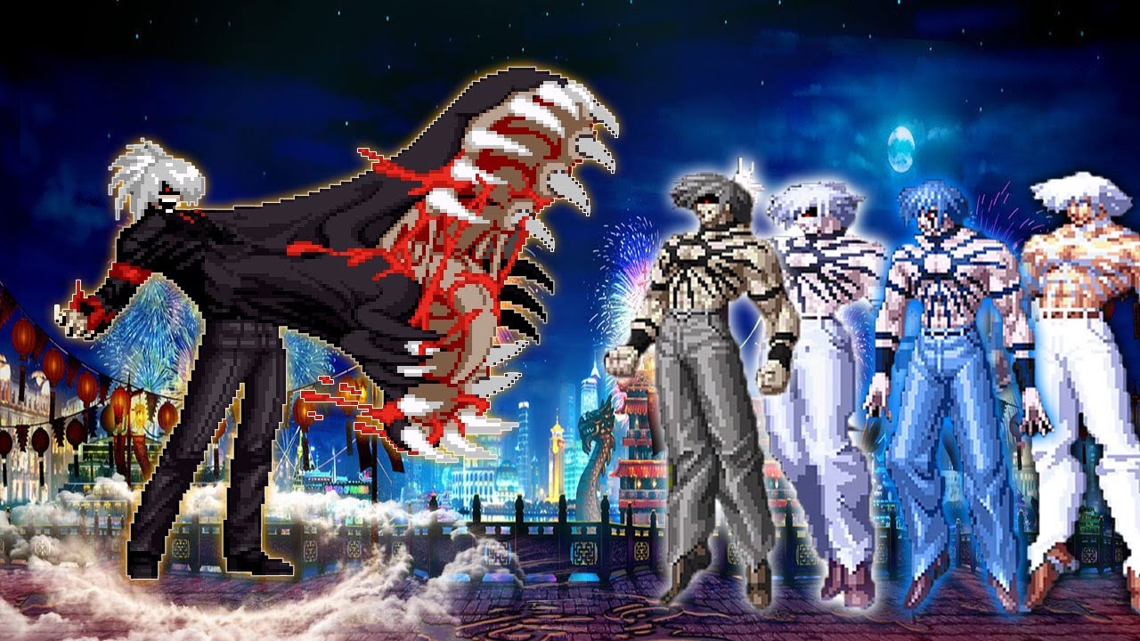 [Mugen KOF] Titan Gold Vs Super Orochi TEam