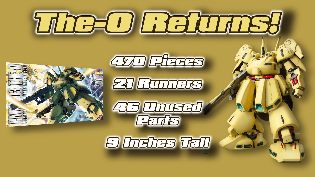 Пополнение Gundam! MG PMX-003 The-O