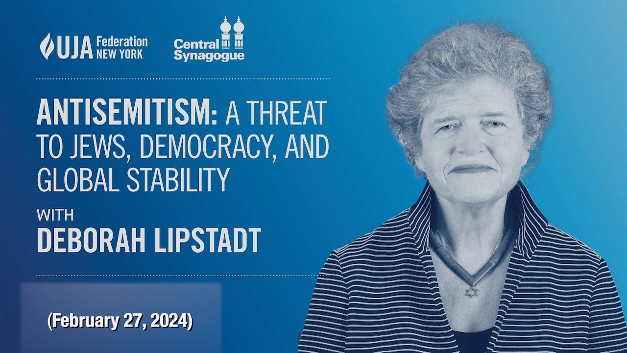 Deborah Lipstadt - Live from Central Synagogue