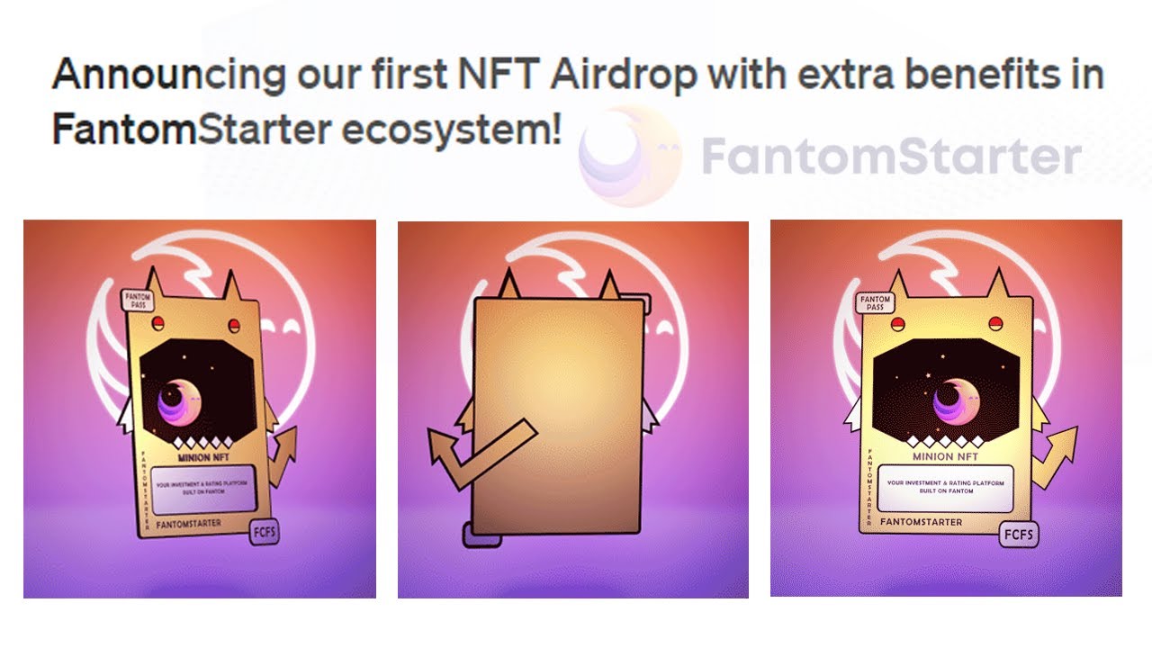 Free Fantom Pass NFT Airdrop from FantomStarter!