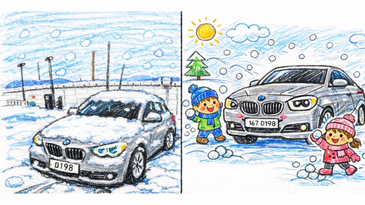 [Washlog] BMW 5GT 겨울 세차 몰아보기 ❄️| Winter Car Wash Compilation