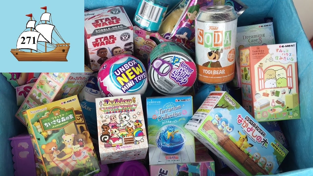 Blind Bag Ship 271 Pokemon Re-ment Funko Star Wars Mystery Minis Littlest Pet Shop MLP Brands